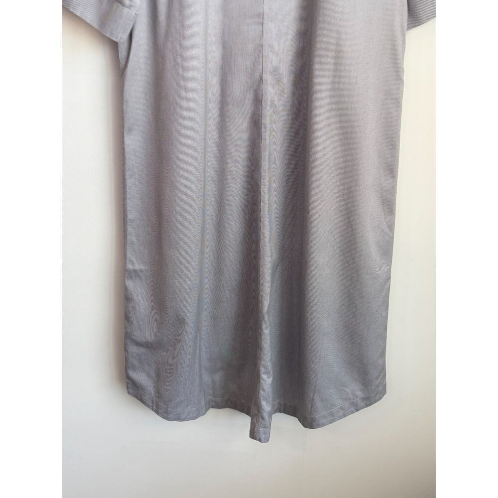 Hinson Wu Lori Striped Mini Shirt Dress Tahitian Pearl/White Women's Size 6 NWT - Picture 11 of 13
